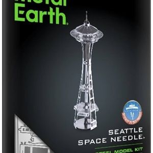 Metal Earth Seattle Space Needed Steel Model Kit No Glue Required